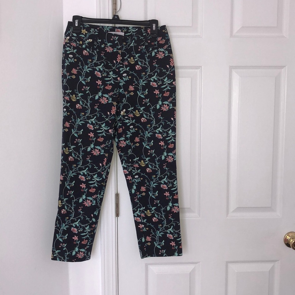 Floral dress pants